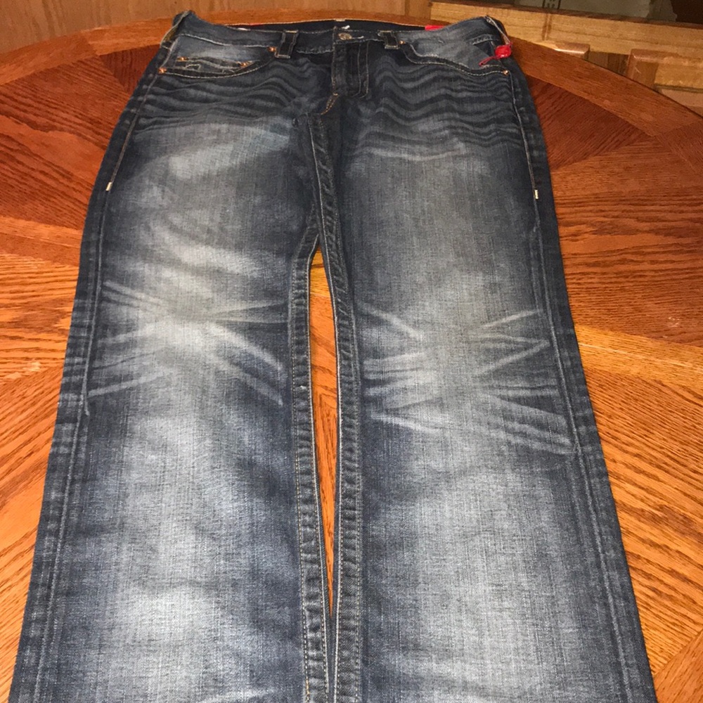 A new pair of True Religion jeans
